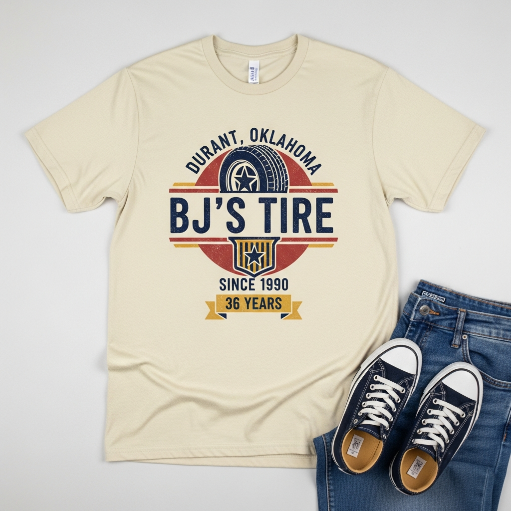 BJ's Tire T-Shirt concept